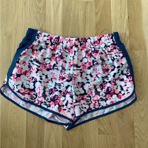 Floral athletic shorts